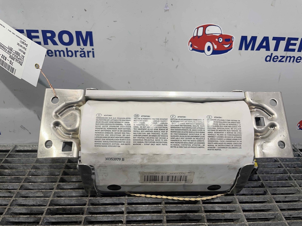 CAPSULA AER PASAGER BMW SERIA 1 E 87 - - (2004 2011)