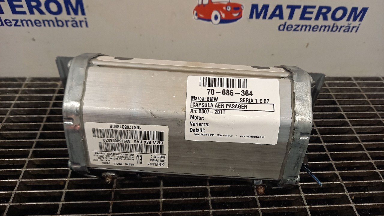 CAPSULA AER PASAGER BMW SERIA 1 E 87 SERIA 1 E 87 - - (2007 2011)
