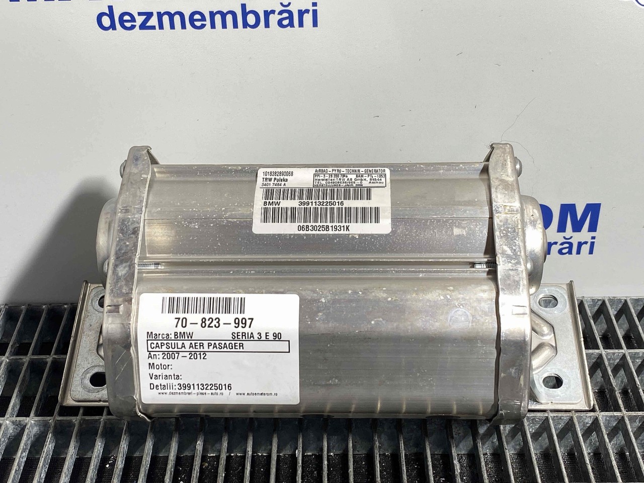 CAPSULA AER PASAGER BMW SERIA 3 E 90 SERIA 3 E 90 - - (2007 2012)