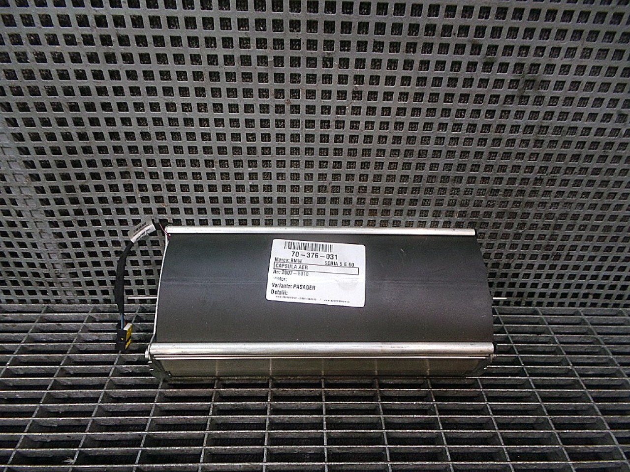 CAPSULA AER PASAGER BMW SERIA 5 E 60 SERIA 5 E 60 - - (2007 2010)