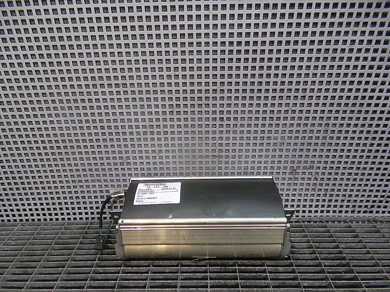 CAPSULA AER PASAGER BMW SERIA 5 E 60 SERIA 5 E 60 - - (2004 2010)