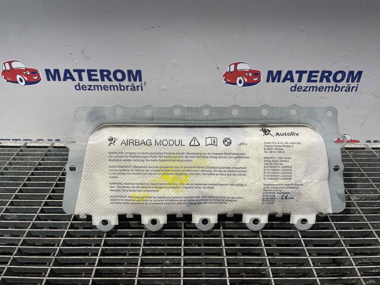CAPSULA AER PASAGER BMW SERIA 5 F 10 - - (2010 2014)