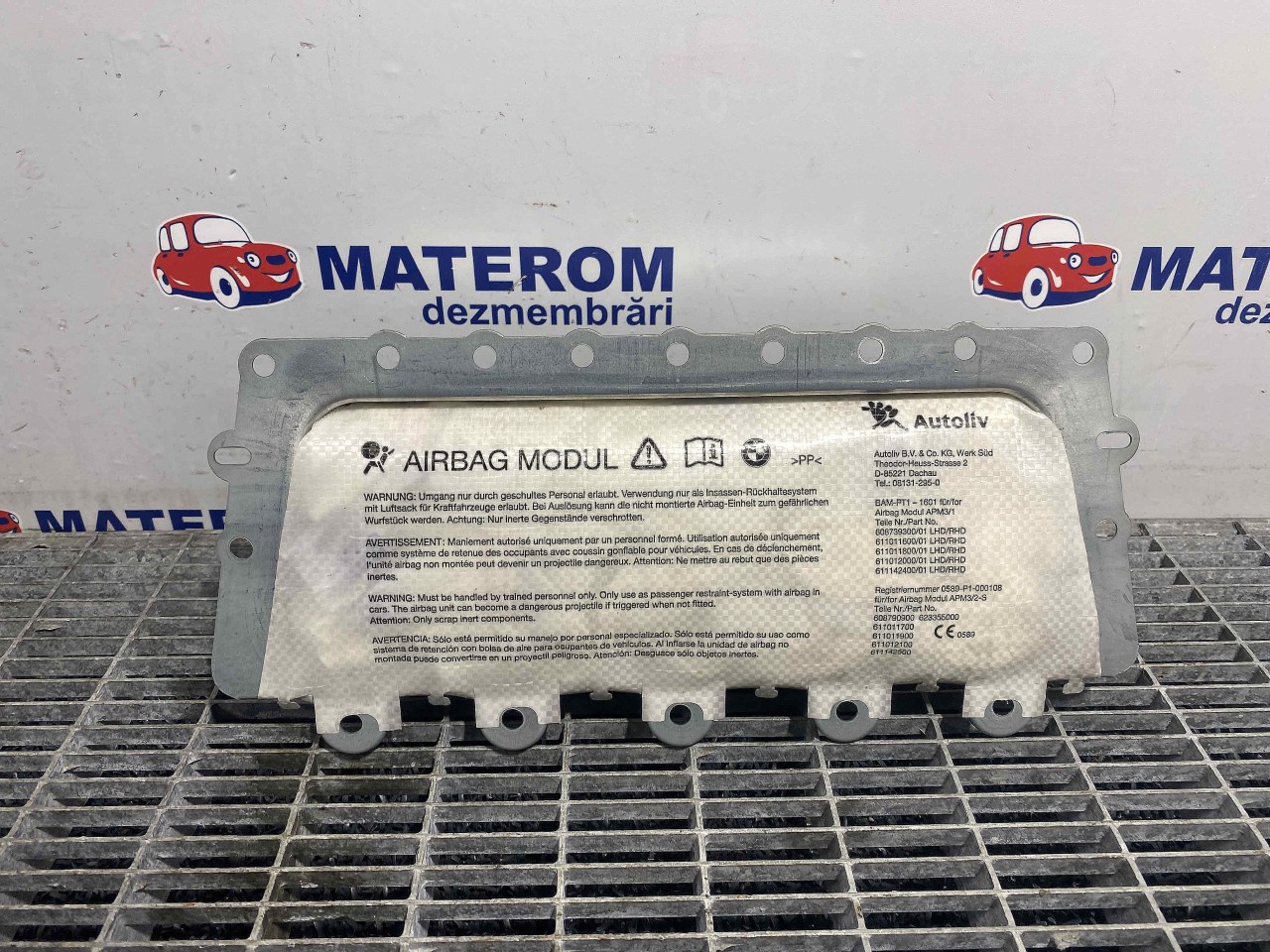 CAPSULA AER PASAGER BMW SERIA 5 F 10 - -