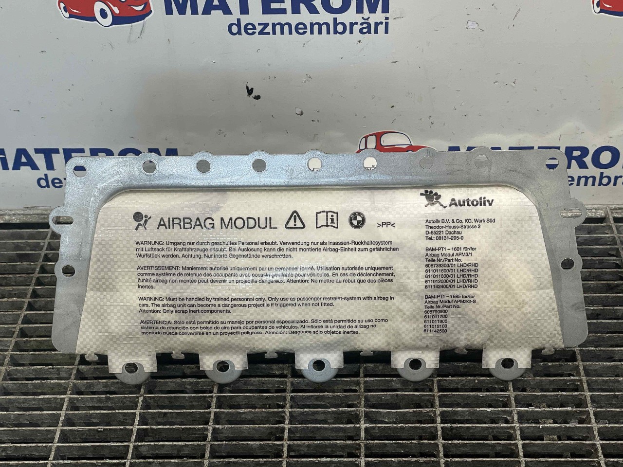 CAPSULA AER PASAGER BMW SERIA 5 F 10 SERIA 5 F 10 - - (2010 2014)