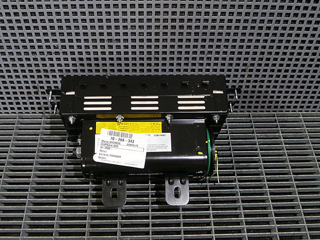 CAPSULA AER PASAGER HYUNDAI SANTA FE SANTA FE - - (2006 2012)