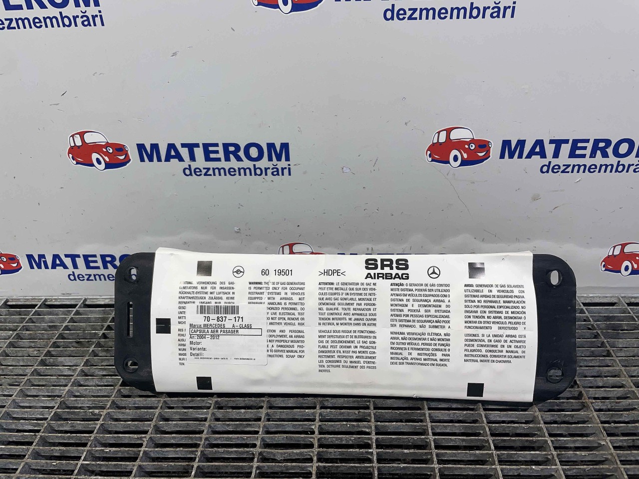 CAPSULA AER PASAGER MERCEDES A-CLASS A-CLASS - - (2004 2012)