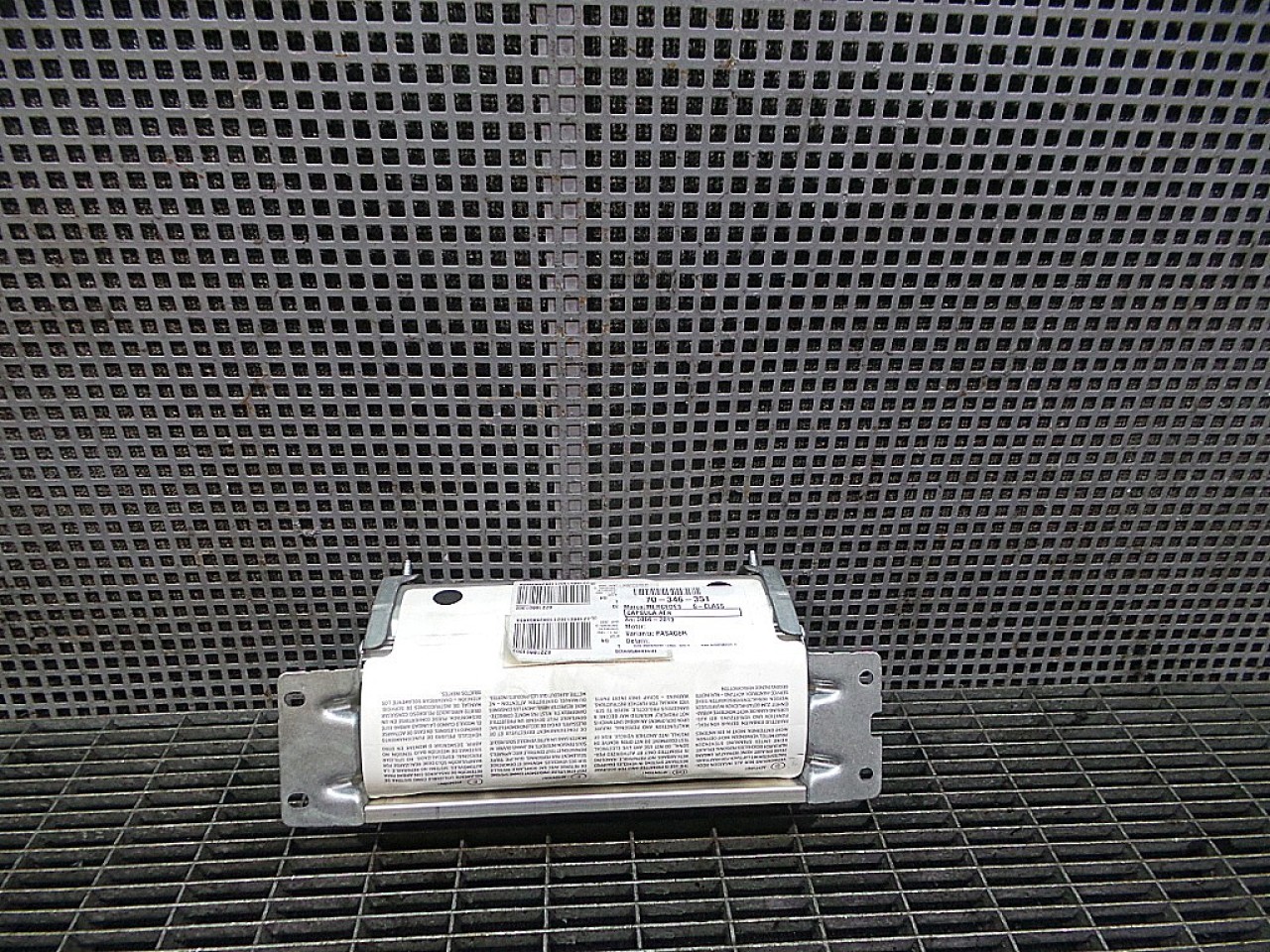 CAPSULA AER PASAGER MERCEDES S-CLASS - - (2006 2013)