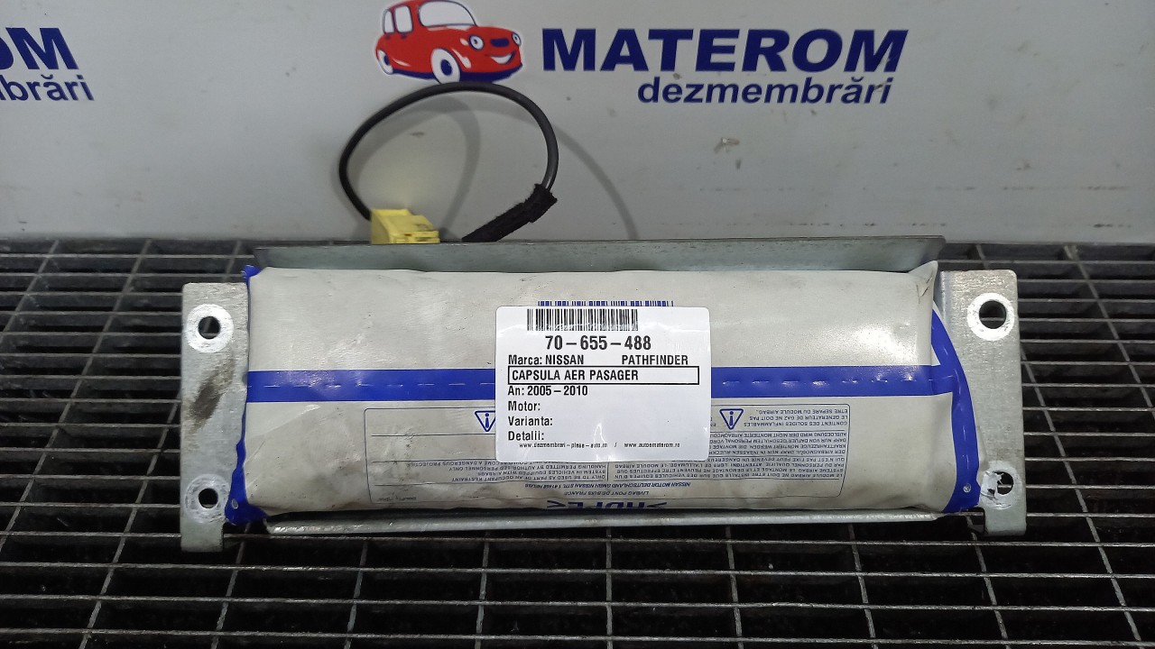 CAPSULA AER PASAGER NISSAN PATHFINDER - - (2005 2010)