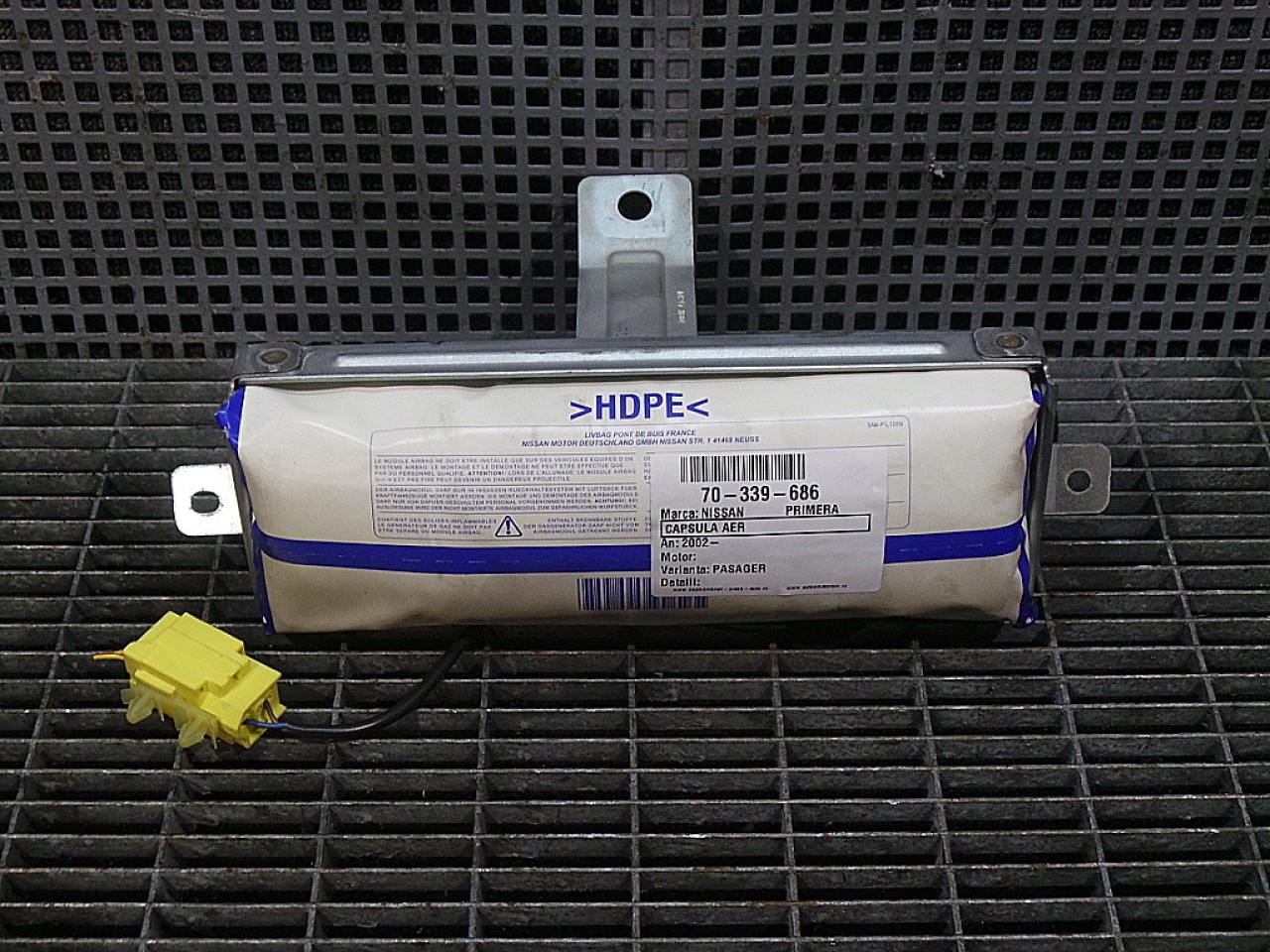 CAPSULA AER PASAGER NISSAN PRIMERA - - (2002 2007)