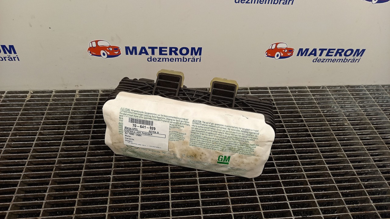 CAPSULA AER PASAGER OPEL ASTRA G - - (1998 2004)