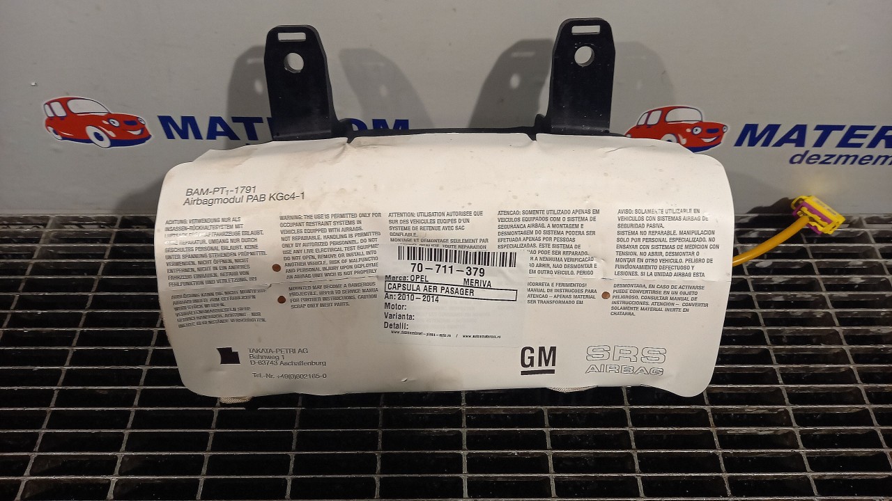 CAPSULA AER PASAGER OPEL MERIVA B - - (2010 2014)