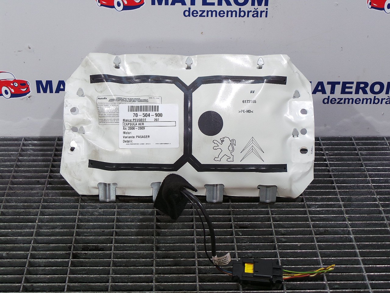 CAPSULA AER PASAGER PEUGEOT 207 207 - - (2006 2009)