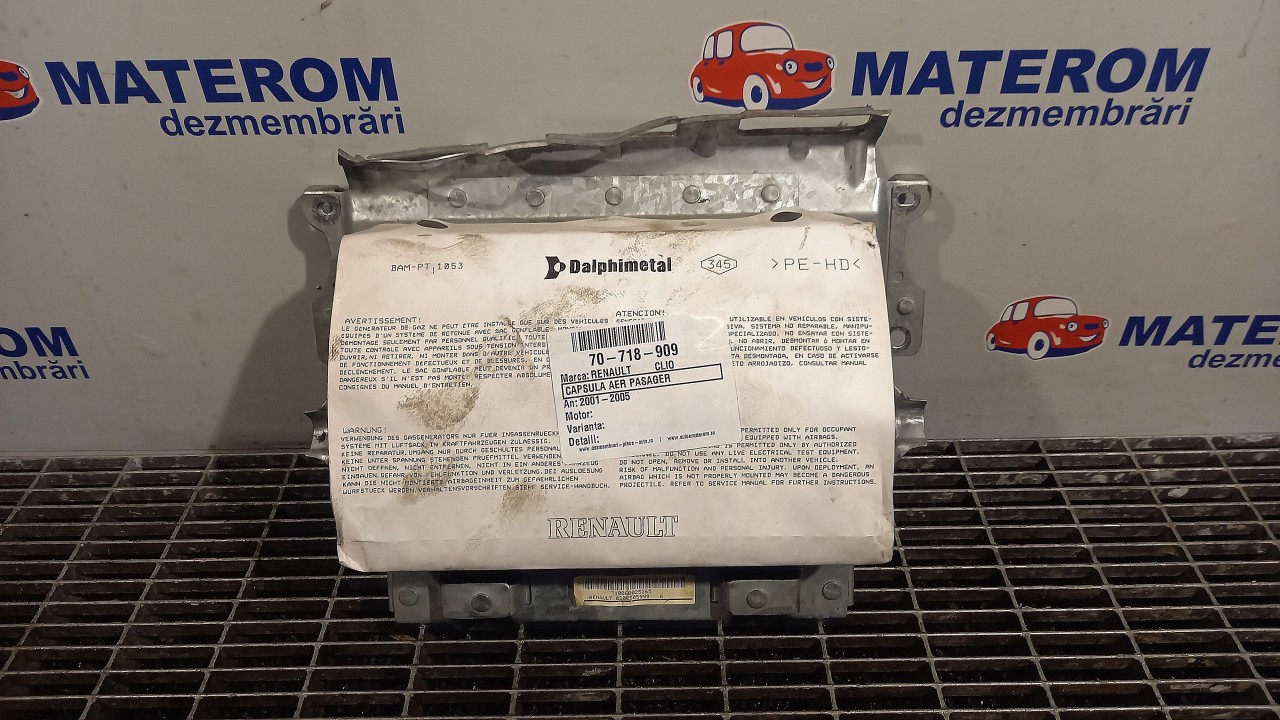 CAPSULA AER PASAGER RENAULT CLIO - - (2001 2005)