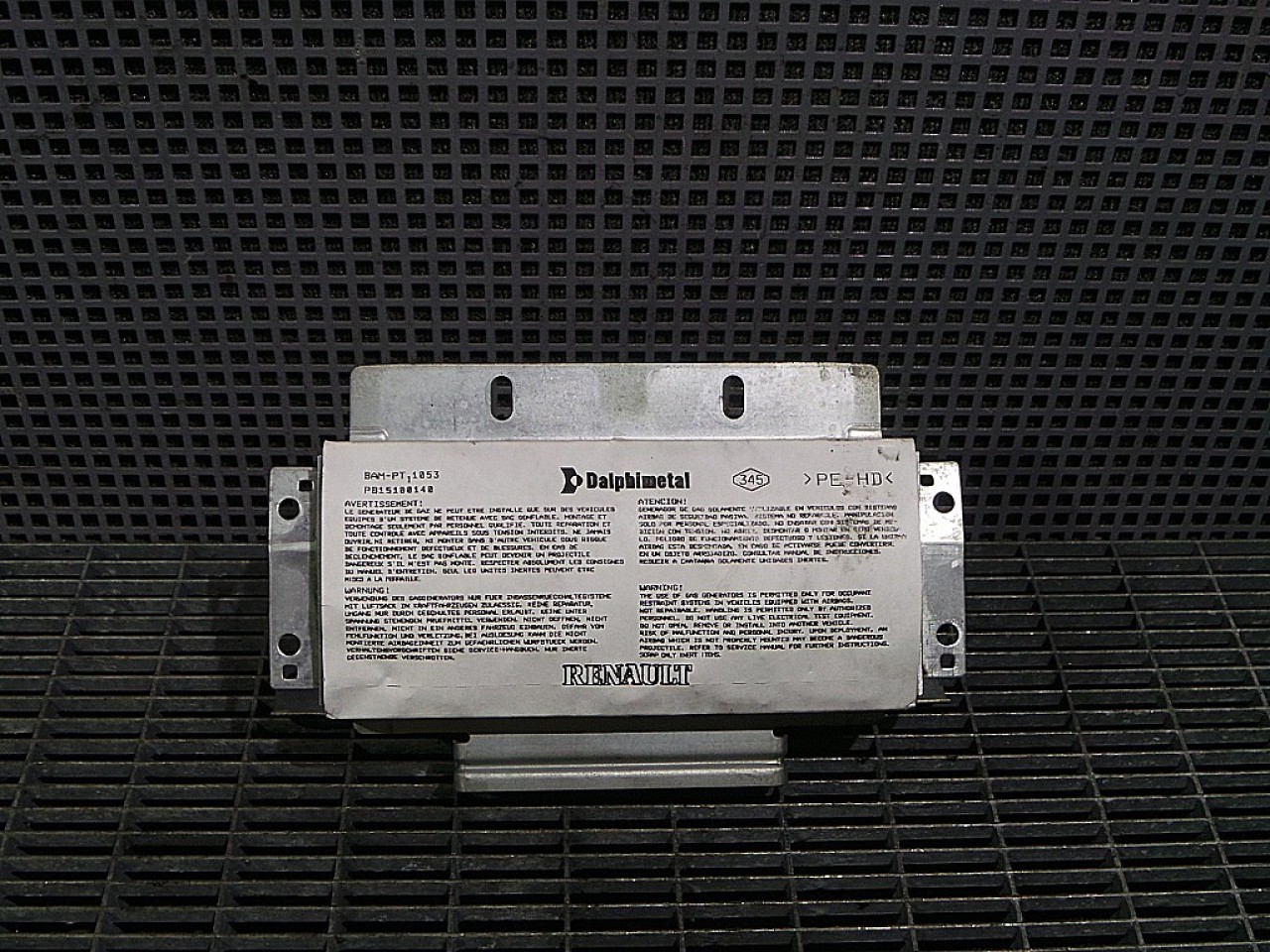 CAPSULA AER PASAGER RENAULT CLIO - - (2005 2012)