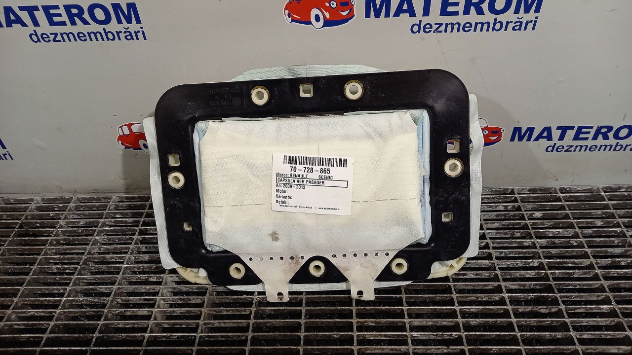 CAPSULA AER PASAGER RENAULT SCENIC - - (2009 2013)