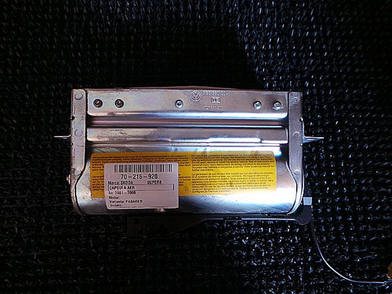 CAPSULA AER PASAGER SKODA SUPERB SUPERB - - (2001 2008)