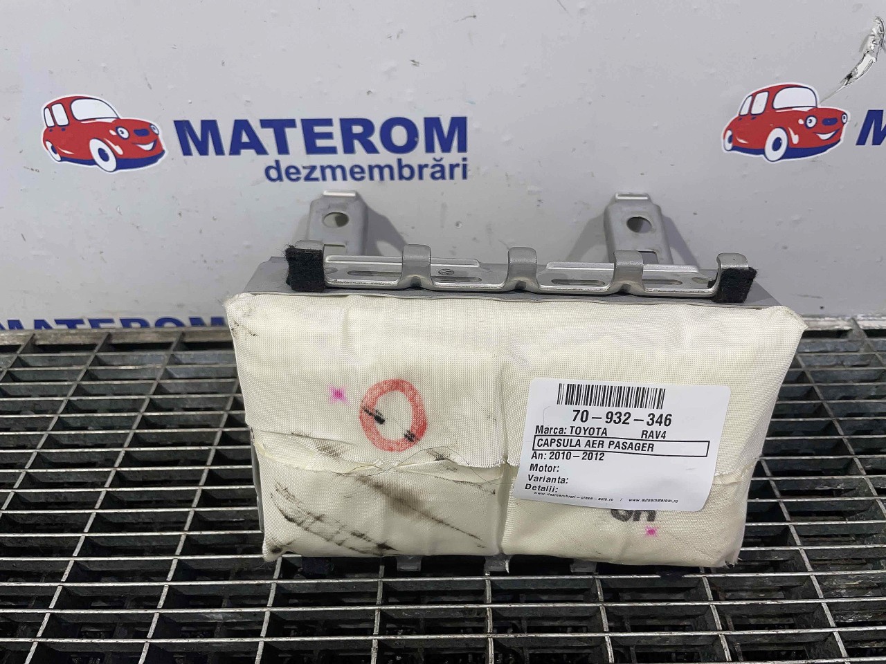 CAPSULA AER PASAGER TOYOTA RAV4 RAV4 - - (2010 2012)