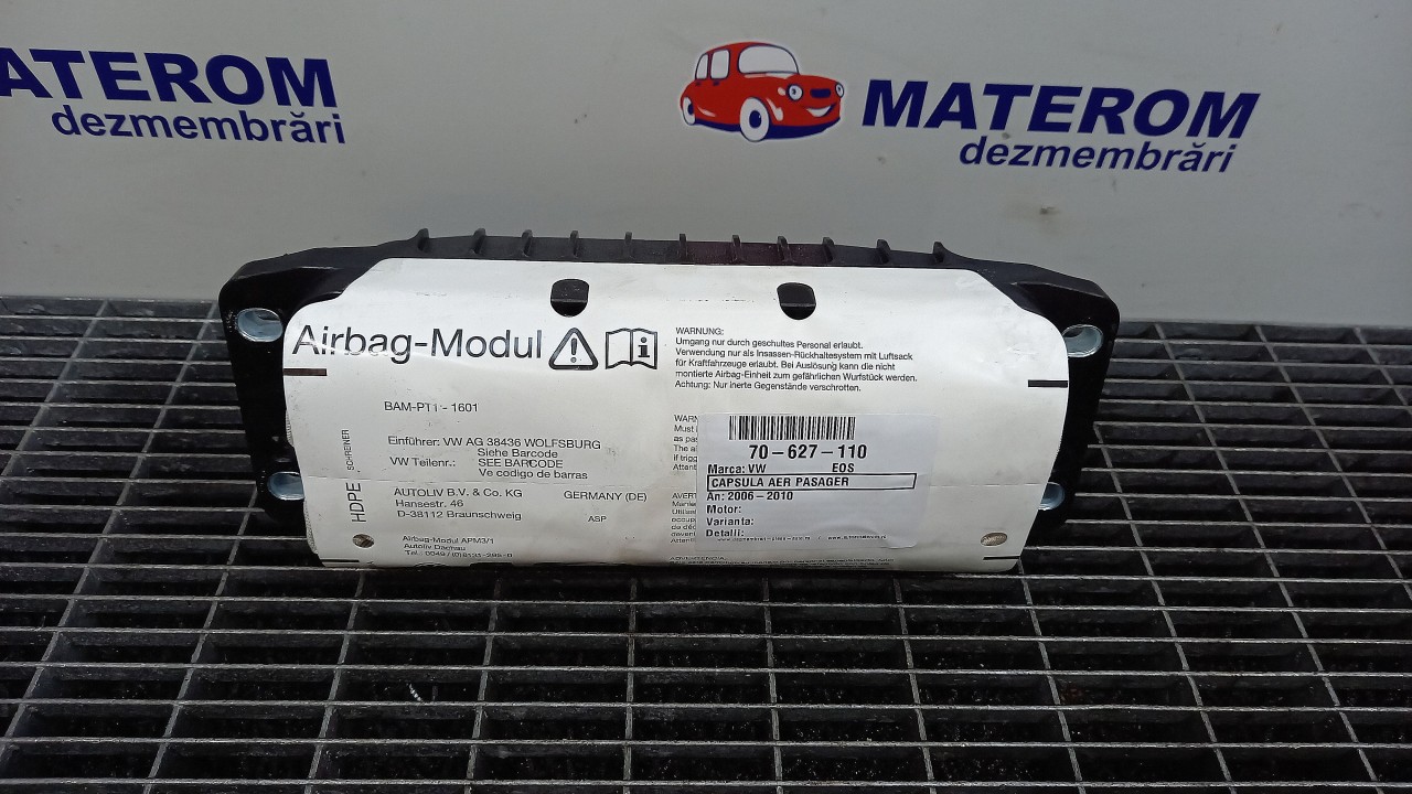 CAPSULA AER PASAGER VW EOS EOS - - (2006 2010)