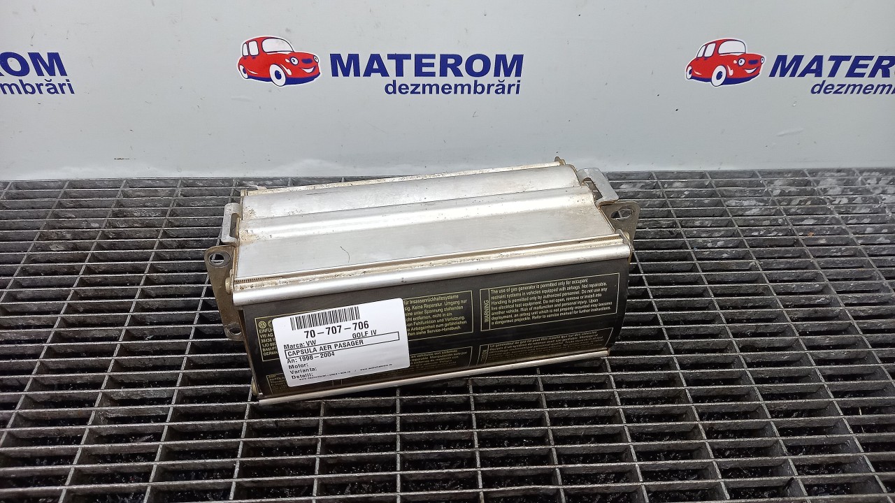 CAPSULA AER PASAGER VW GOLF IV GOLF IV - - (1998 2004)
