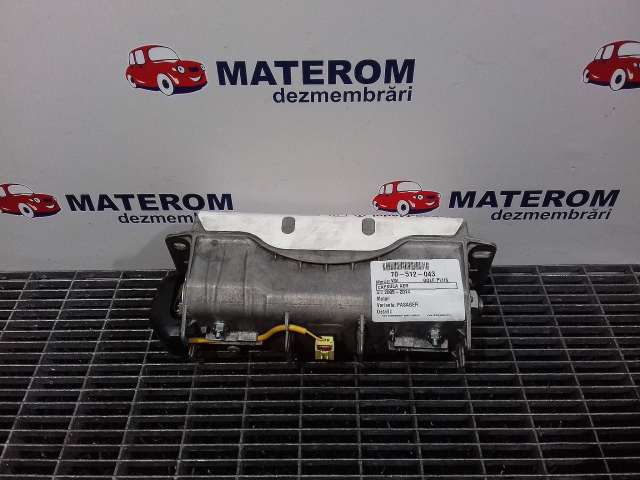 CAPSULA AER PASAGER VW GOLF V PLUS GOLF V PLUS - - (2005 2008)