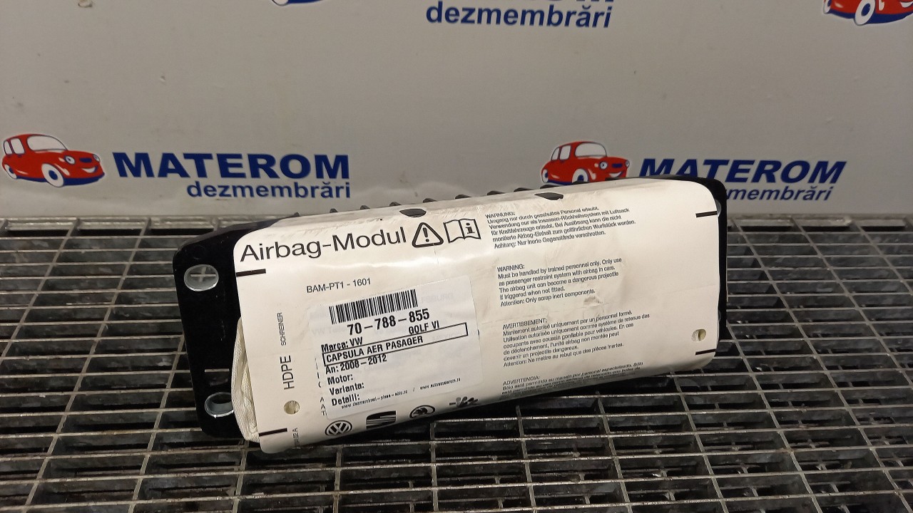 CAPSULA AER PASAGER VW GOLF VI GOLF VI - - (2008 2012)