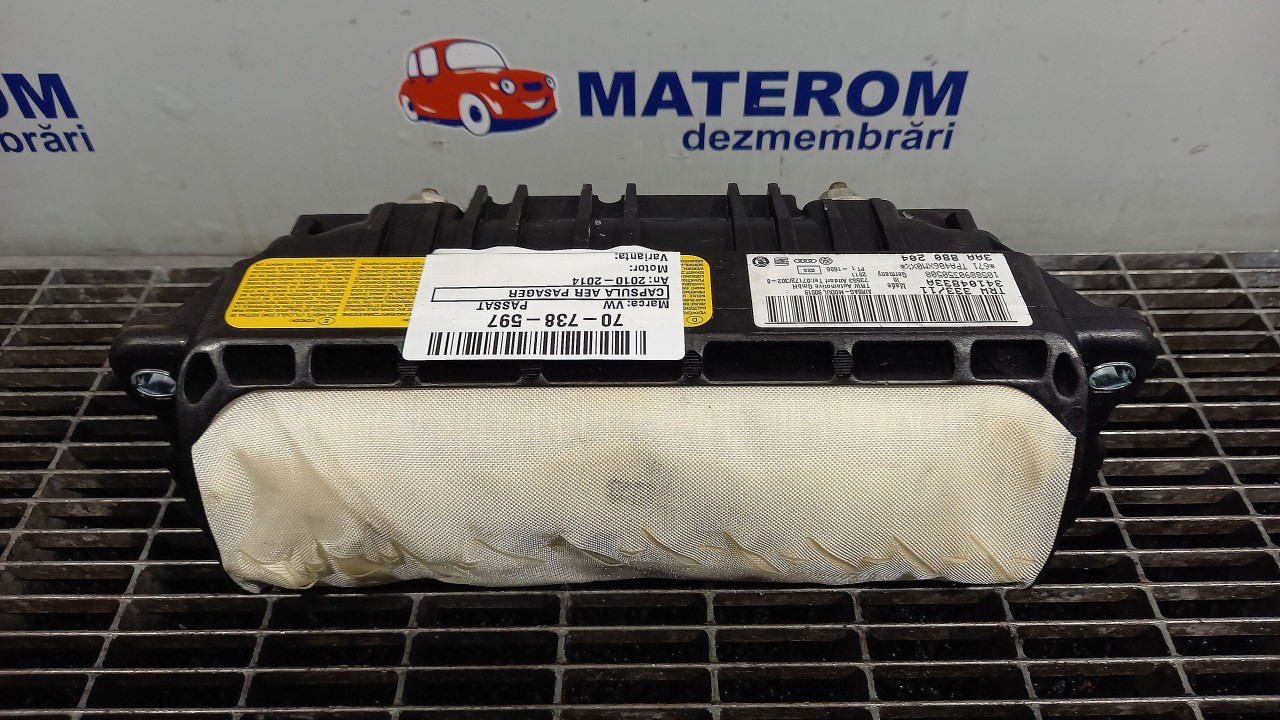 CAPSULA AER PASAGER VW PASSAT - - (2010 2014)