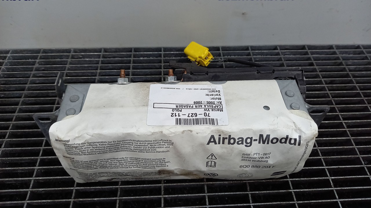 CAPSULA AER PASAGER VW POLO - - (2005 2009)