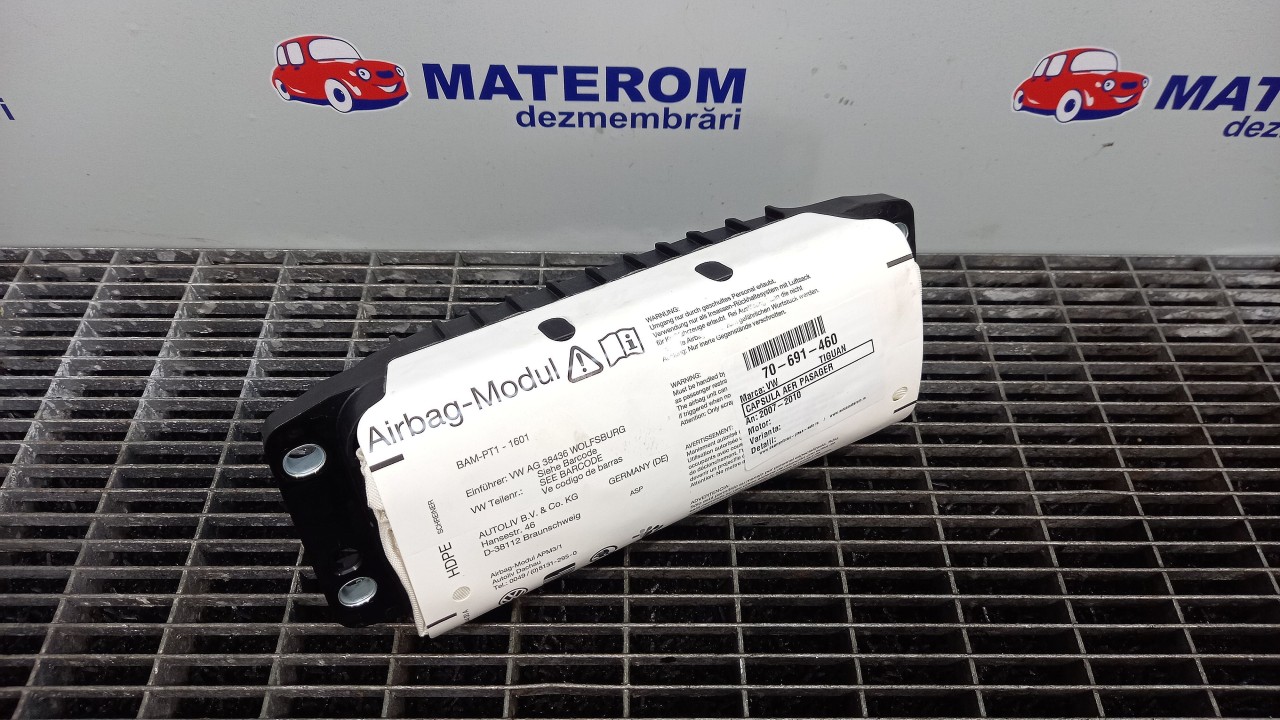 CAPSULA AER PASAGER VW TIGUAN - - (2007 2010)