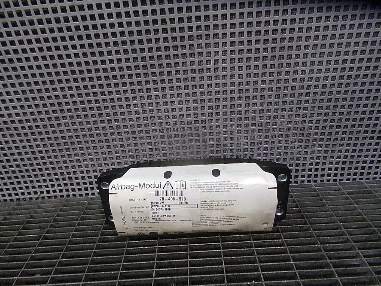 CAPSULA AER PASAGER VW TIGUAN TIGUAN - - (2007 2010)