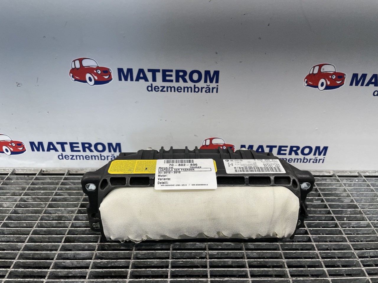 CAPSULA AER PASAGER VW TOURAN - - (2010 2015)