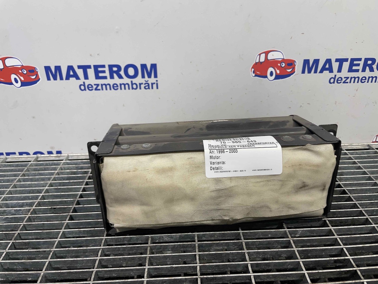 CAPSULA AER PASAGER VW TRANSPORTER T4 - - (1996 2003)