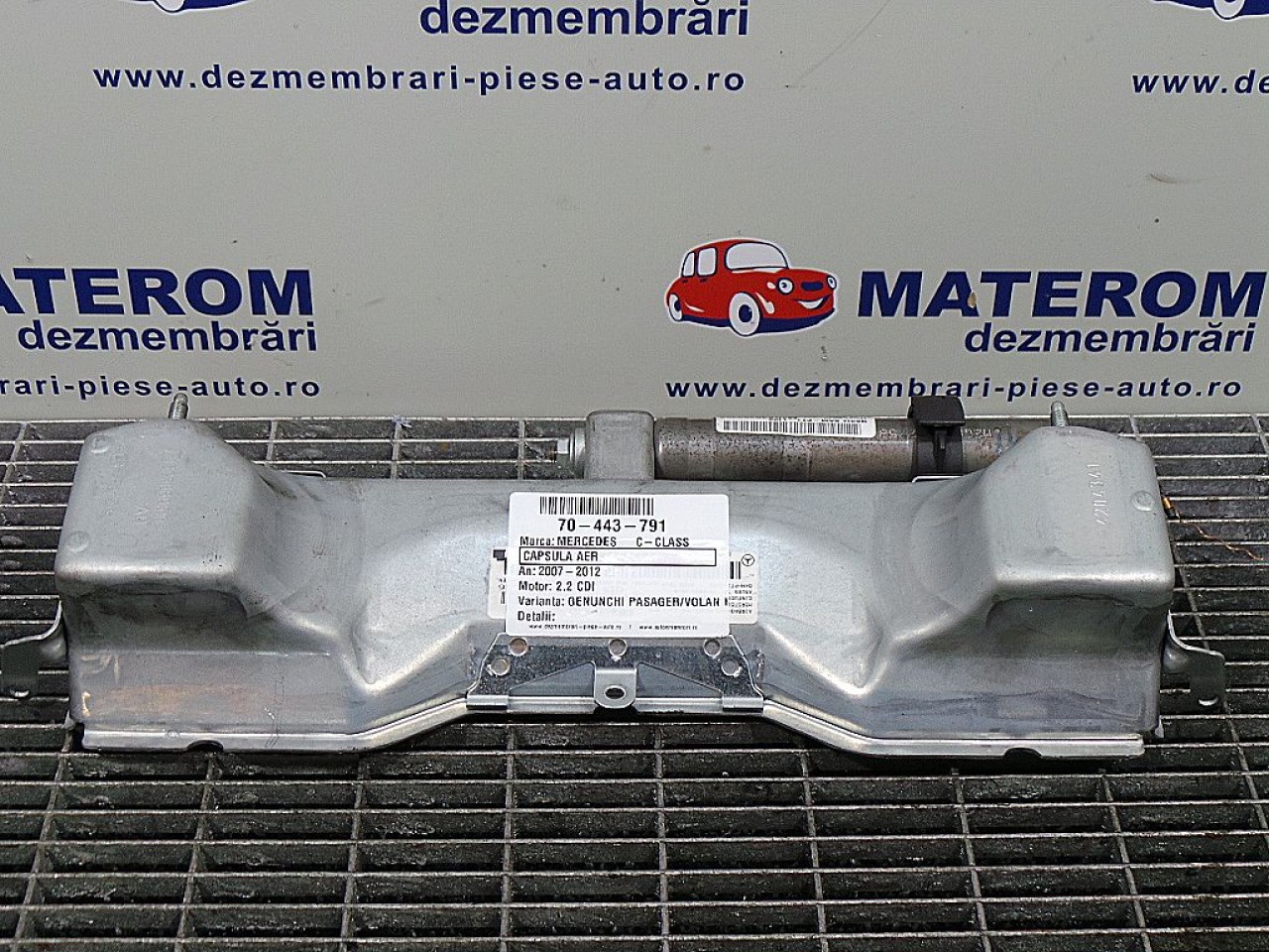 CAPSULA AER PEDALIER MERCEDES C-CLASS C-CLASS 2.2 CDI - (2007 2011)
