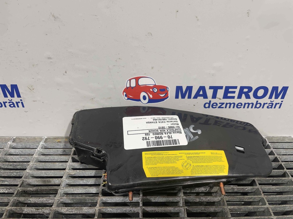 CAPSULA AER SCAUN ALFA ROMEO 159 - - (2005 2012)
