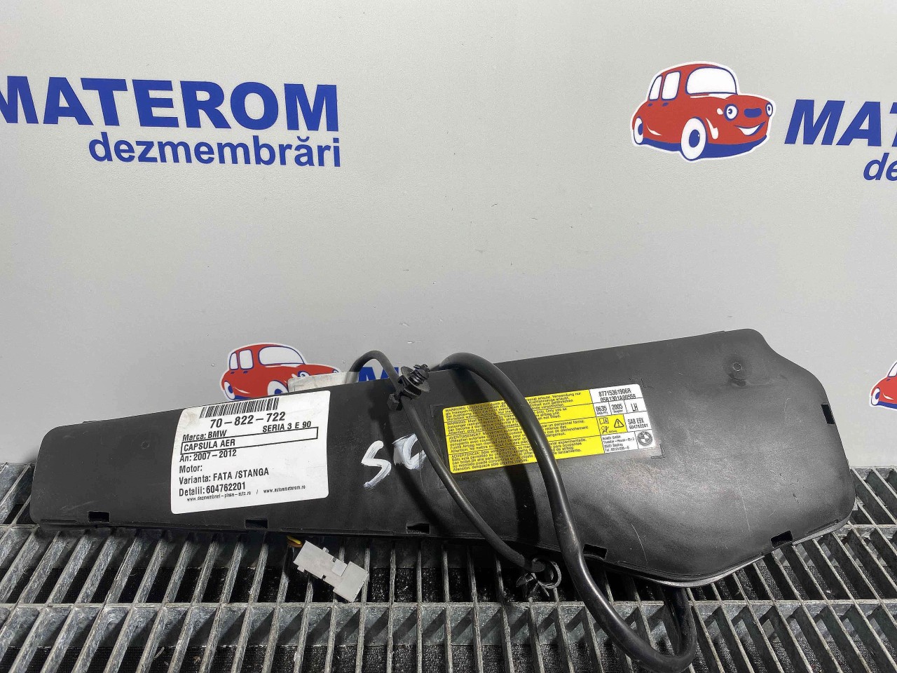 CAPSULA AER SCAUN BMW SERIA 3 E 90 - - (2007 2012)
