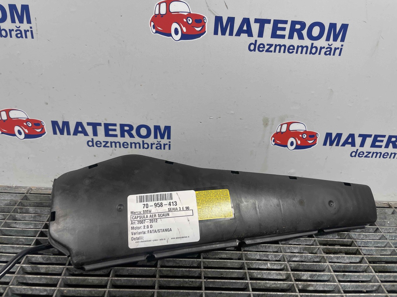 CAPSULA AER SCAUN BMW SERIA 3 E 90 SERIA 3 E 90 2.0 D - (2007 2012)