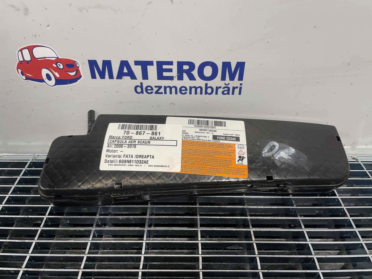 CAPSULA AER SCAUN FORD GALAXY - - (2006 2014)