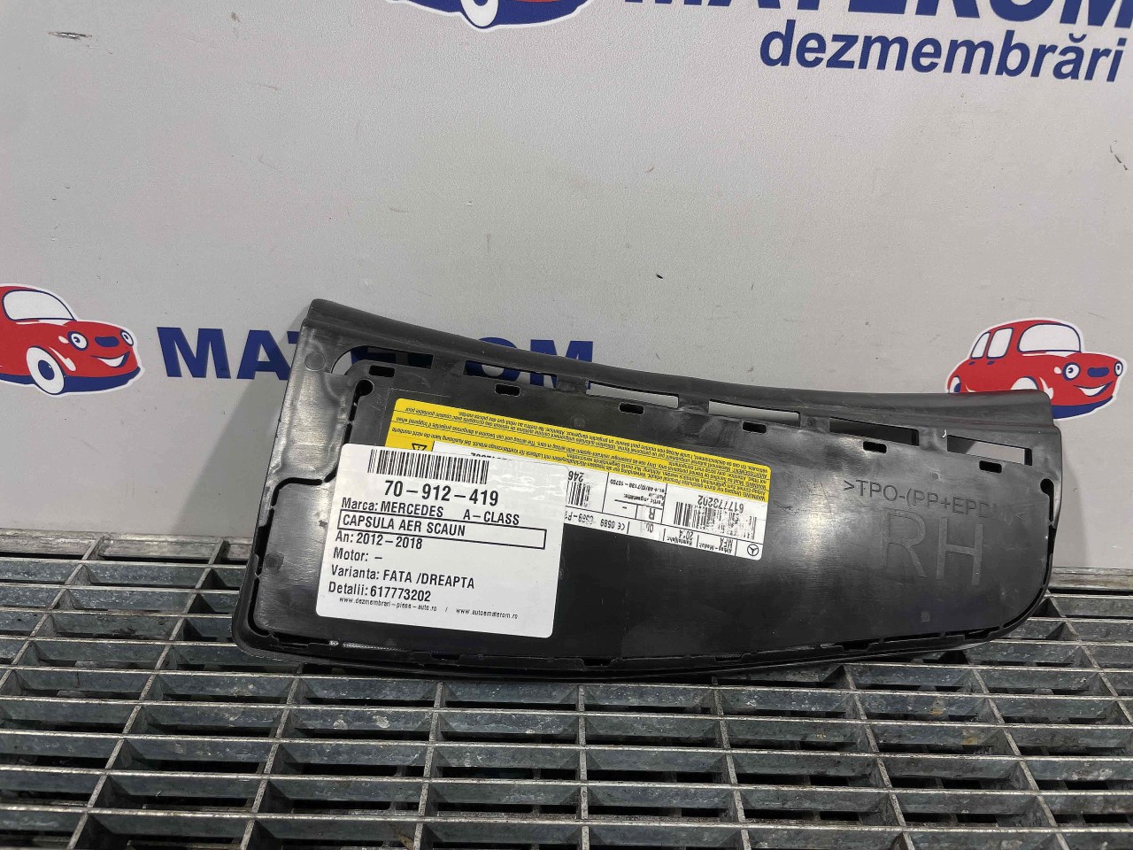CAPSULA AER SCAUN MERCEDES A-CLASS - - (2012 2018)
