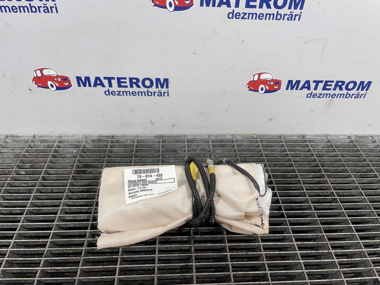 CAPSULA AER SCAUN NISSAN NOTE NOTE 1.2 INJ - (2013 2019)