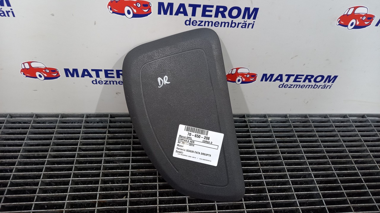 CAPSULA AER SCAUN OPEL CORSA D - - (2011 2014)