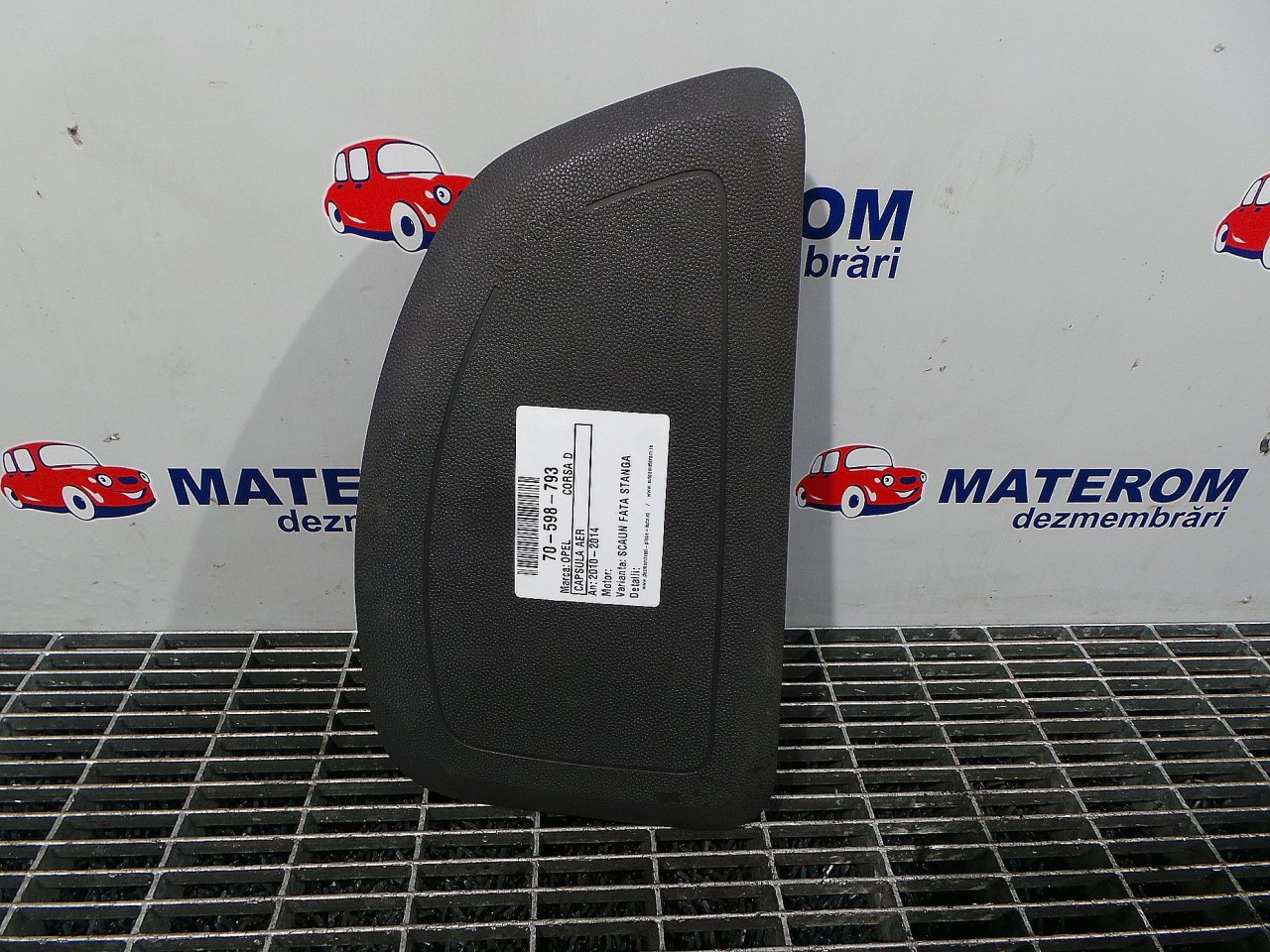 CAPSULA AER SCAUN OPEL CORSA D CORSA D - - (2011 2014)