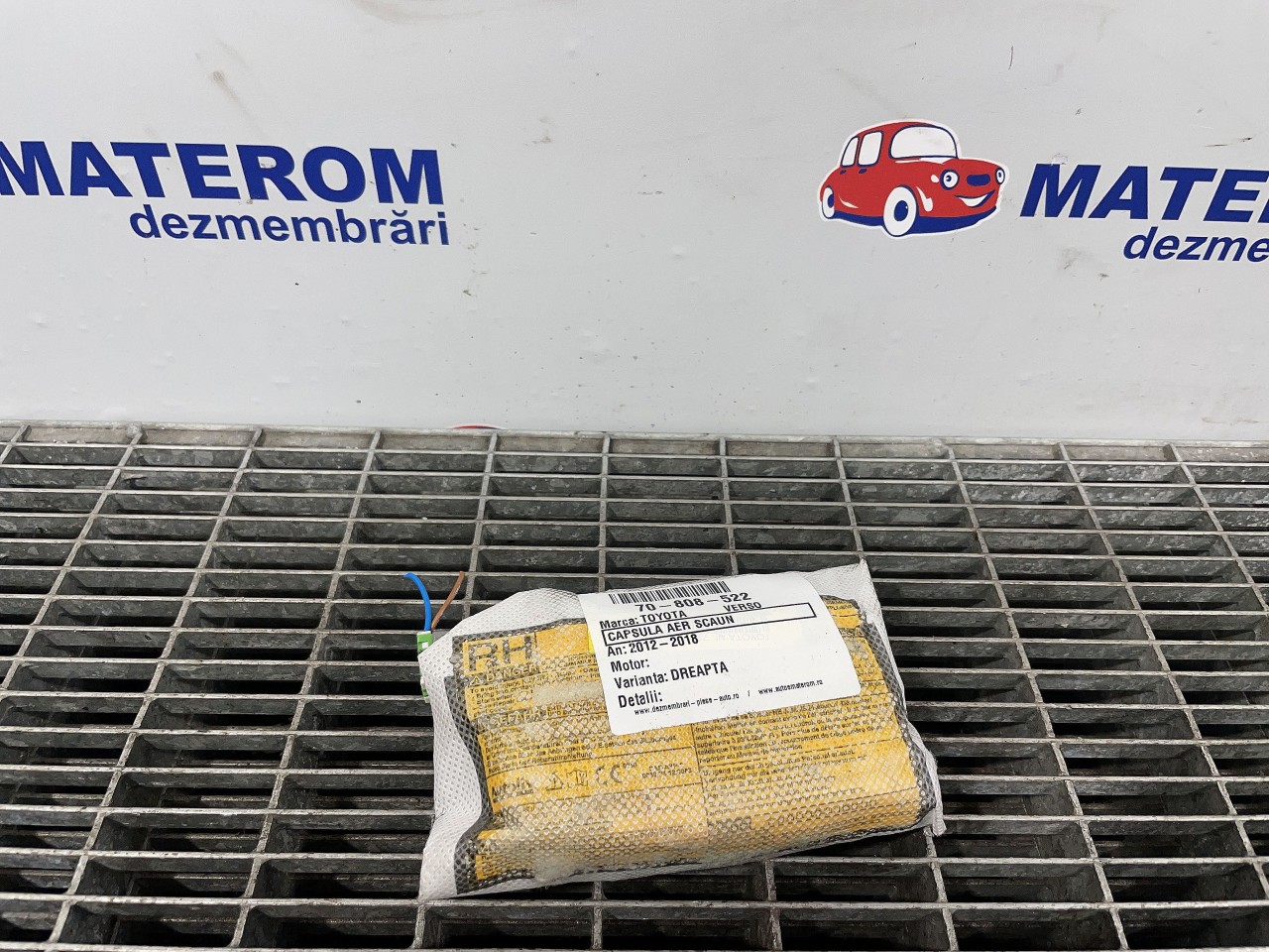 CAPSULA AER SCAUN TOYOTA VERSO - - (2012 2018)