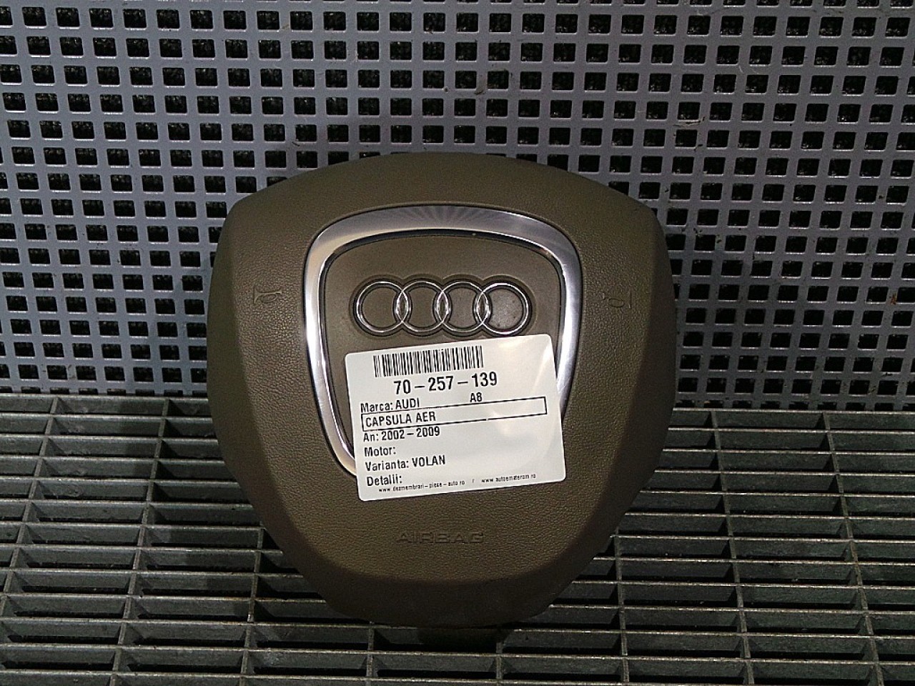 CAPSULA AER VOLAN AUDI A8 A8 - - (2002 2009)