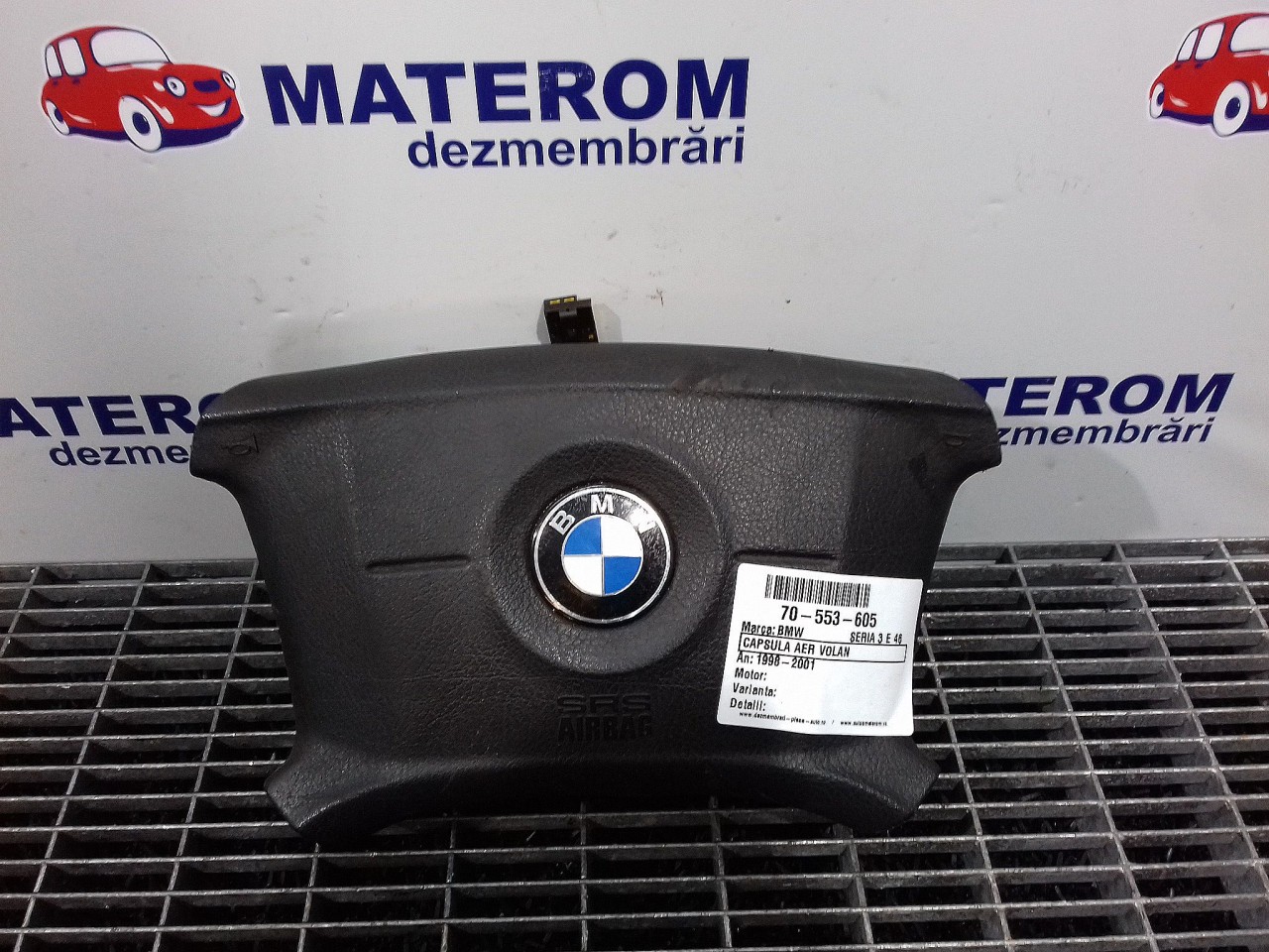 CAPSULA AER VOLAN BMW SERIA 3 E 46 SERIA 3 E 46 - - (1998 2001)