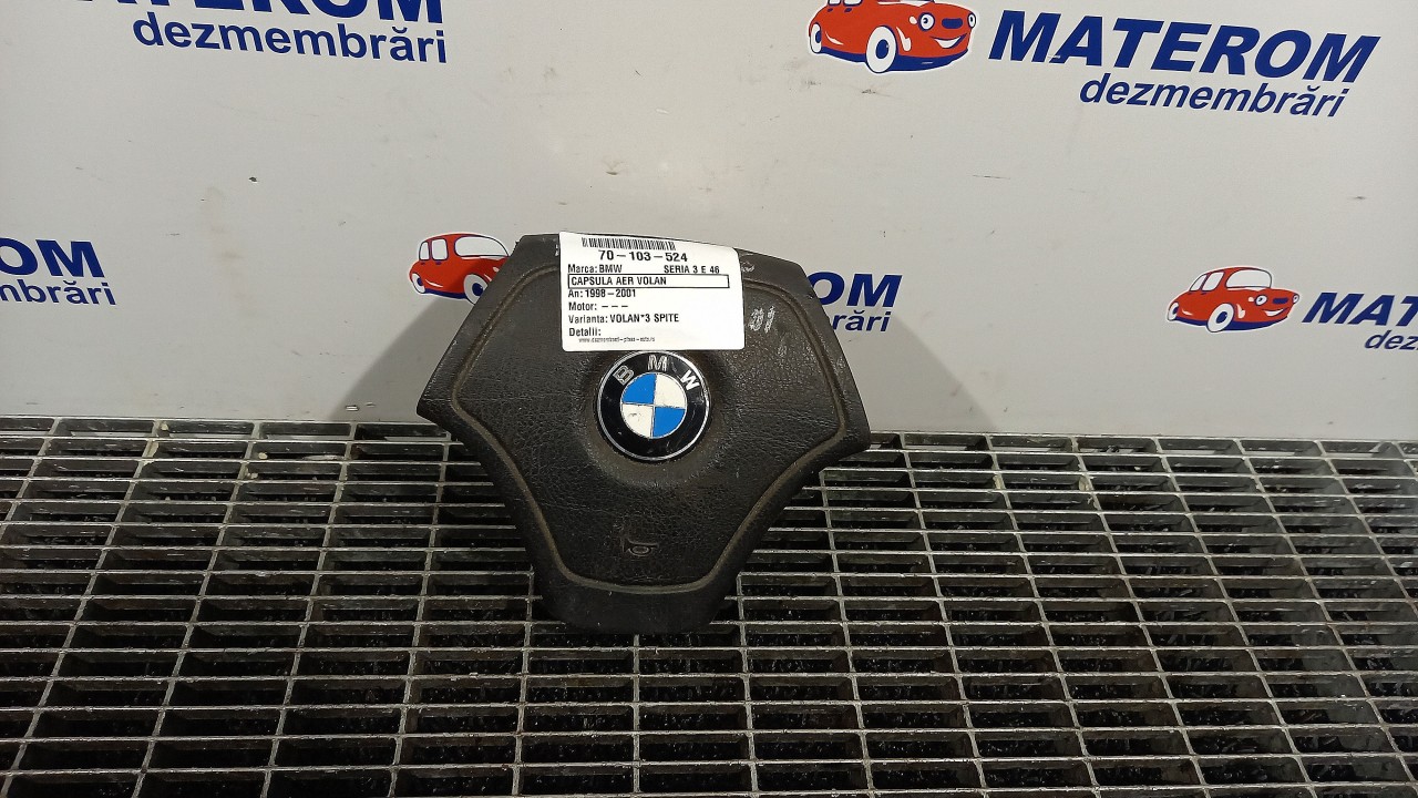CAPSULA AER VOLAN BMW SERIA 3 E 46 SERIA 3 E 46 - - (1998 2001)