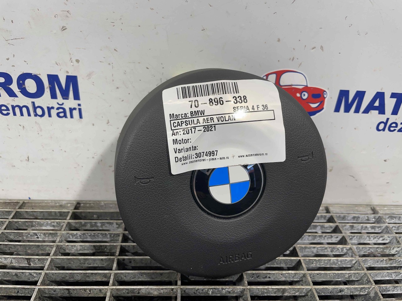 CAPSULA AER VOLAN BMW SERIA 4 F 36 SERIA 4 F 36 - - (2017 2021)