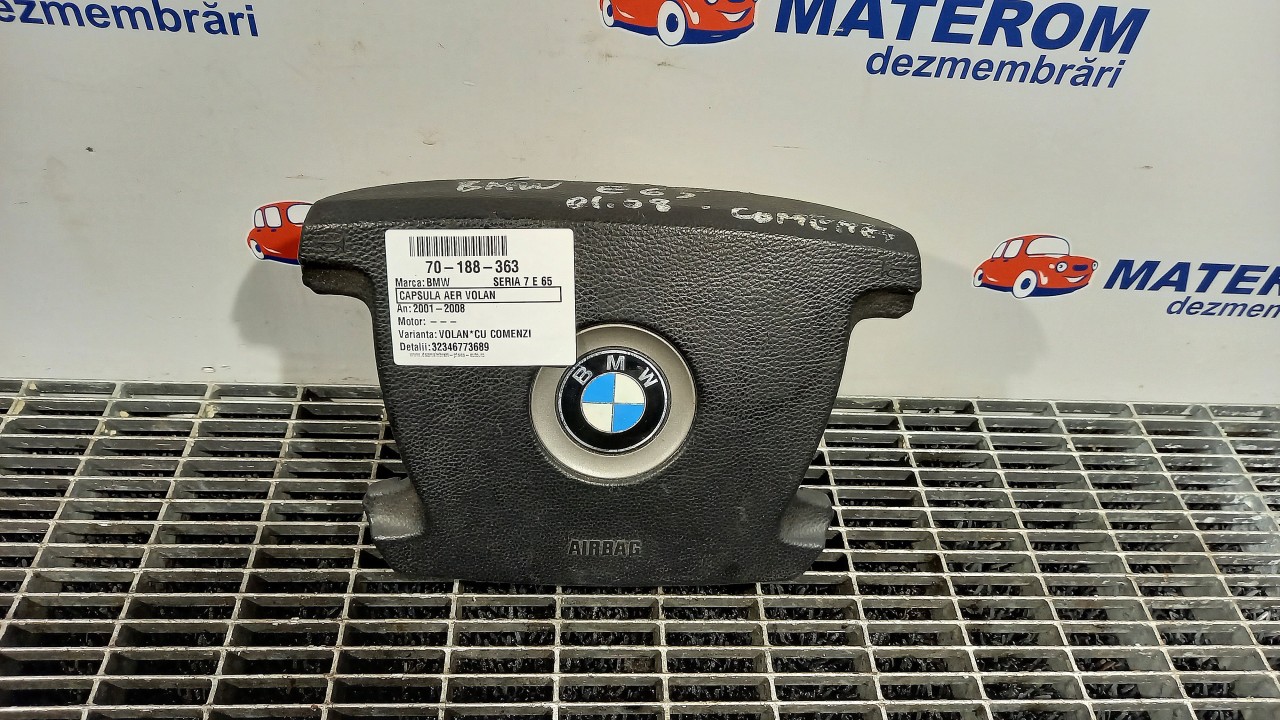 CAPSULA AER VOLAN BMW SERIA 7 E 65 SERIA 7 E 65 - - (2001 2008)