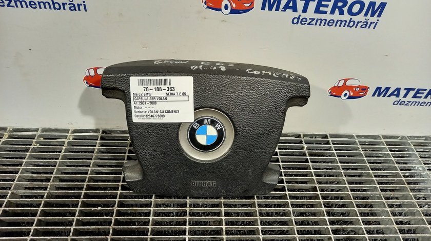 CAPSULA AER VOLAN BMW SERIA 7 E 65 SERIA 7 E 65 - (2001 2008)