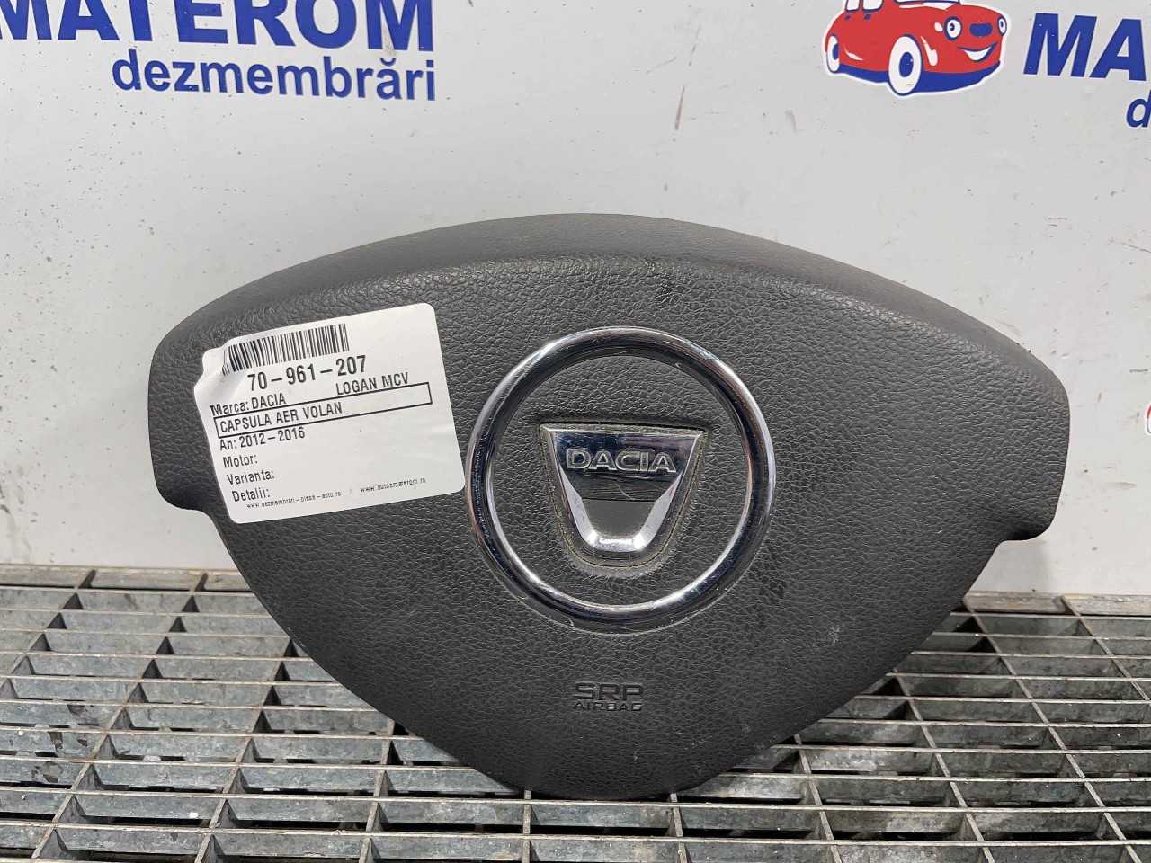 CAPSULA AER VOLAN DACIA LOGAN MCV LOGAN MCV - - (2012 2016)