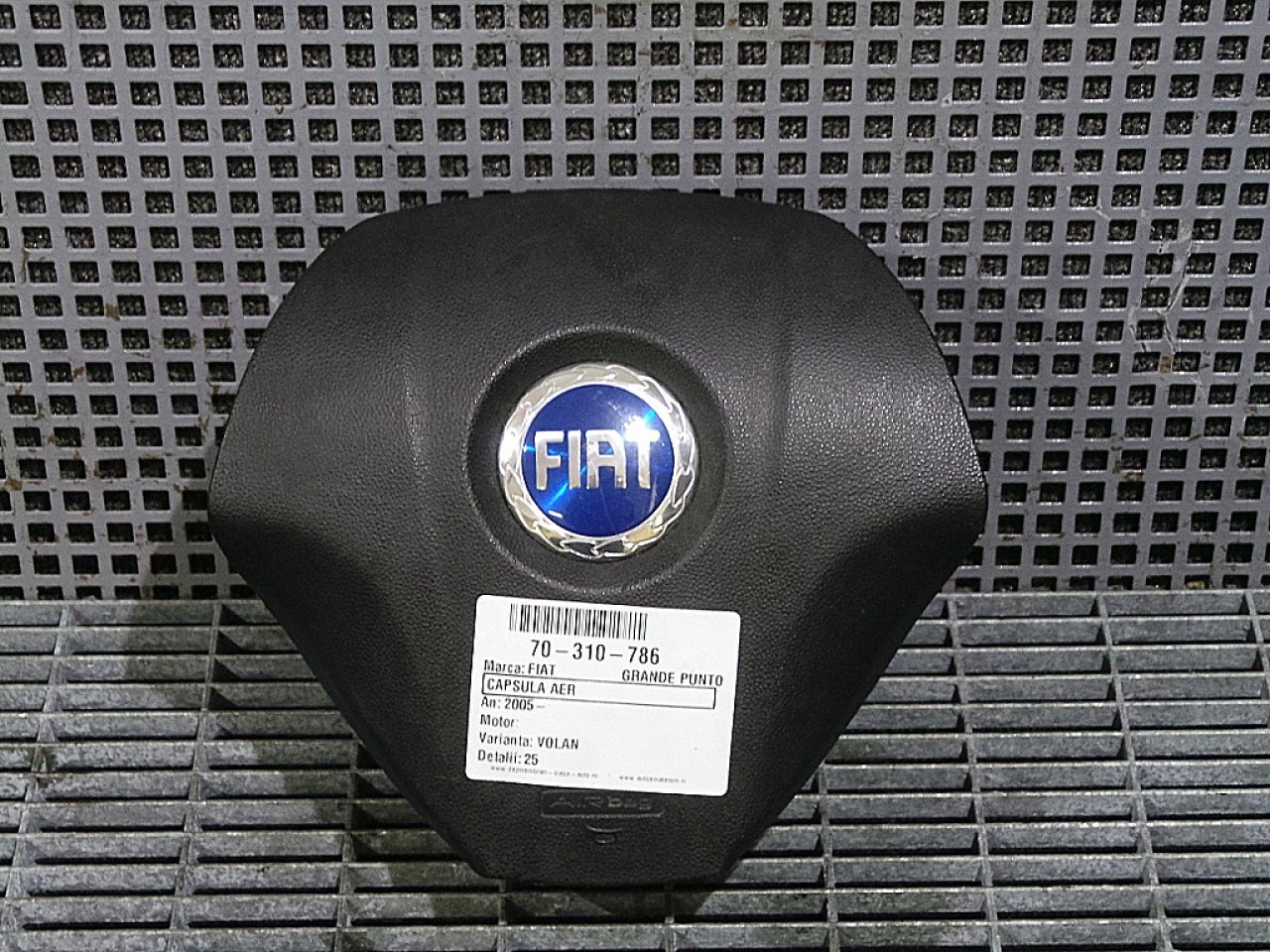CAPSULA AER VOLAN FIAT GRANDE PUNTO - - (2005 2009)