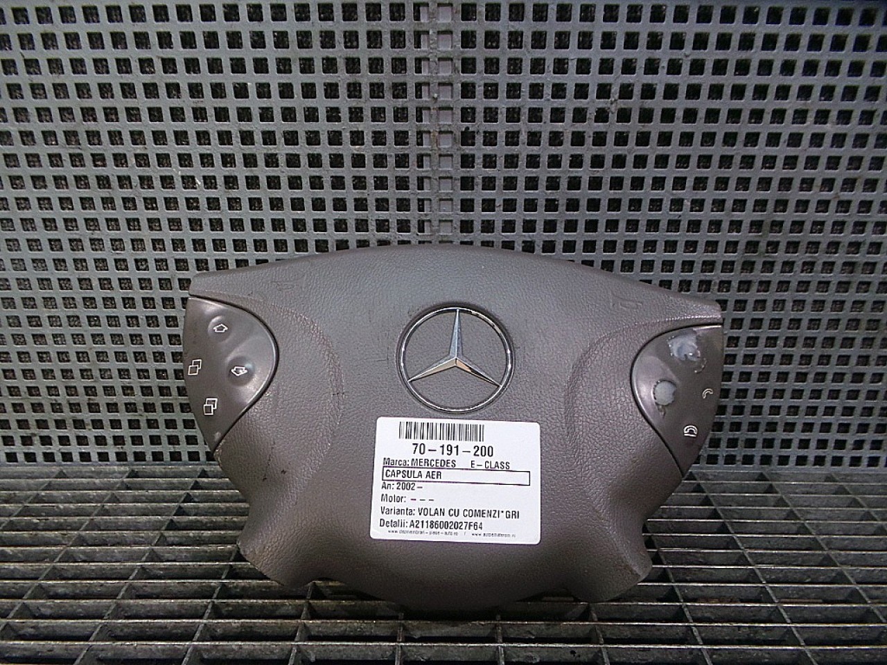 CAPSULA AER VOLAN MERCEDES E-CLASS - - (2002 2006)